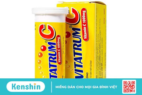 Vitatrum C 100mg mang lại rất nhiều tác dụng tốt đối với cơ thể