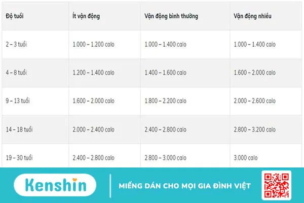 cách tính calo giảm cân 2