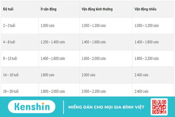 cách tính calo giảm cân 3