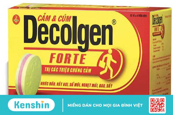 Thuốc Decolgen có dùng được cho bà bầu hay không? Những lưu ý khi sử dụng thuốc Decolgen 1