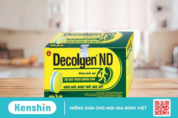 uống nhiều thuốc Decolgen có tốt không 0