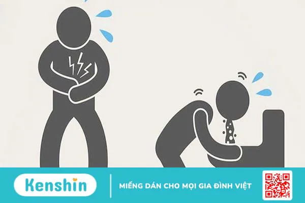 Ngộ độc vim có thể gây ra cảm giác đau bụng, buồn nôn và một số triệu chứng khác