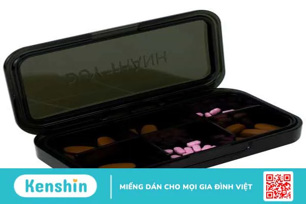 Khắc phục tình trạng quên uống thuốc với hộp phân liều thuốc 6 ngăn 3 3