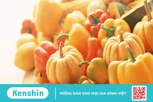 Lợi ích sức khỏe của nhóm rau củ màu vàng 1