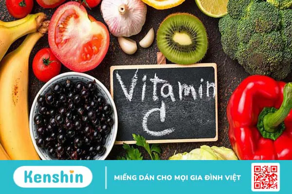 Bổ sung lượng vitamin C vừa đủ để đảm bảo cho sức khỏe