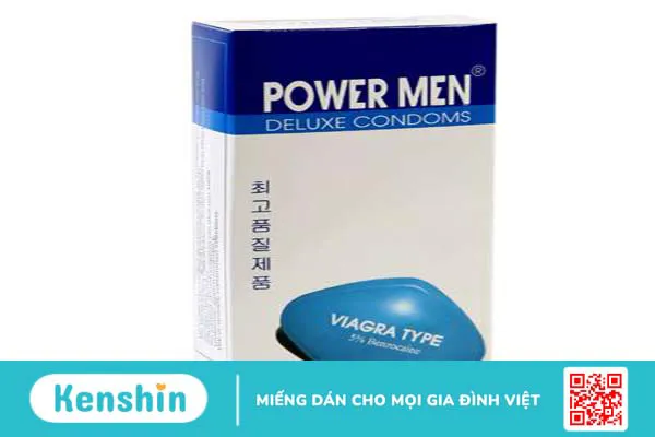 Bao cao su nào cho cảm giác thật nhất - Bao cao su Powermen Viagra