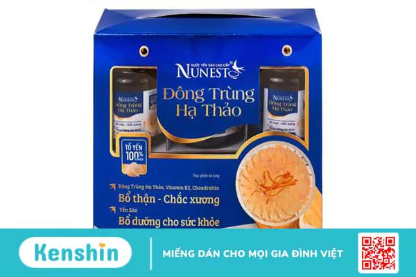 Uống nước yến sào cao cấp Nunest đông trùng hạ thảo 15%: Tốt cho cơ thể! 0