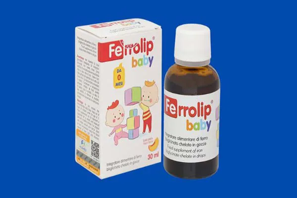 Phòng ngừa thiếu sắt ở trẻ với dung dịch Ferrolip Baby 4