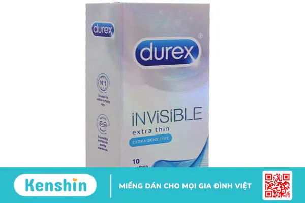 Bao cao su Durex Invisible cho cảm giác chân thực