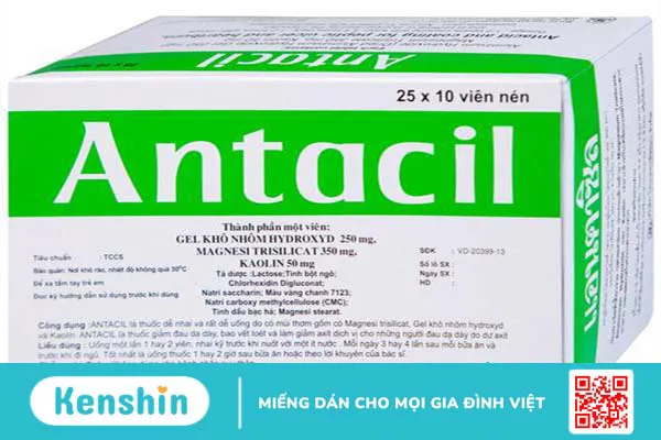 Thuốc Antacil uống trước hay sau ăn? Điều cần lưu ý khi dùng thuốc Antacil 1