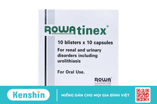 Thuốc rowatinex uống trước hay sau ăn? Chế độ ăn cho bệnh nhân sỏi thận 1