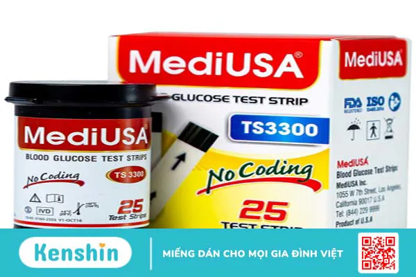 Tìm hiểu tính năng và cách sử dụng que thử đường huyết MediUSA TS3300 2