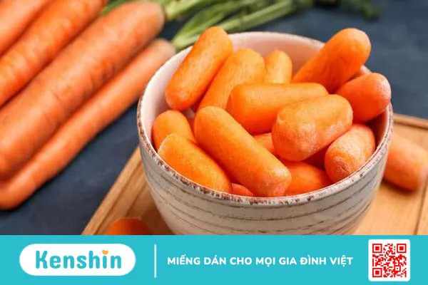 Trẻ ăn nhiều cà rốt có tốt không? Những lợi ích và lưu ý khi cho trẻ ăn cà rốt 1