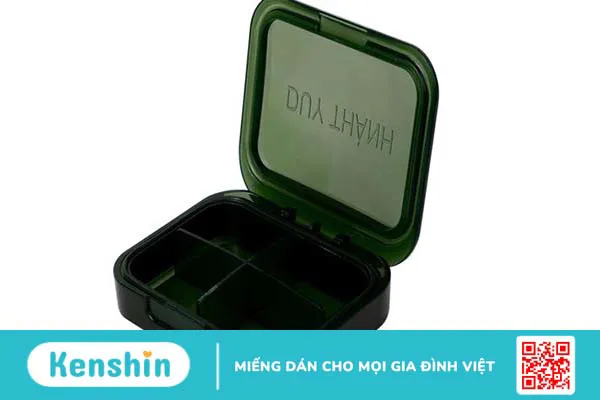 Uống thuốc hiệu quả hơn với hộp phân liều thuốc 4 ngăn A31 Duy Thành 1