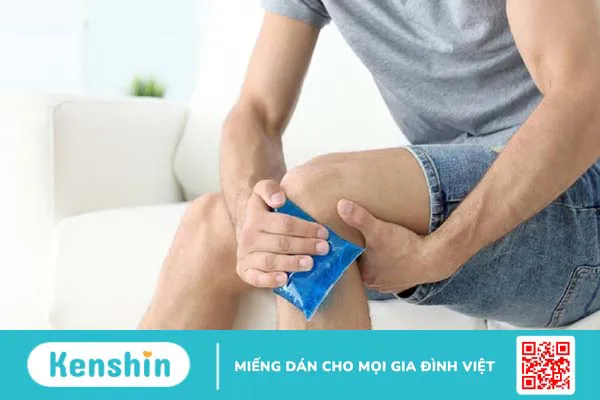 Chườm lạnh giúp giảm đau hiệu quả sau khi vận động