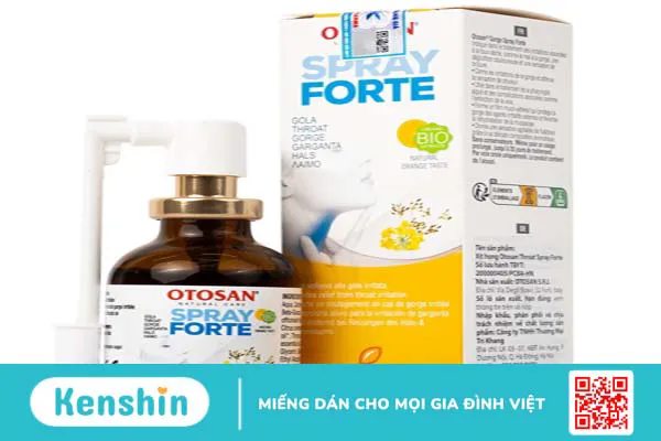 Xịt họng Otosan Spray Forte - Giải pháp cải thiện viêm họng cấp nhanh chóng 3