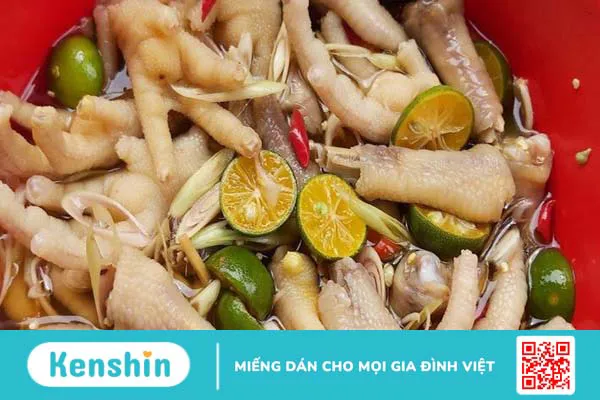 Xỏ khuyên có được ăn chân gà không? 2