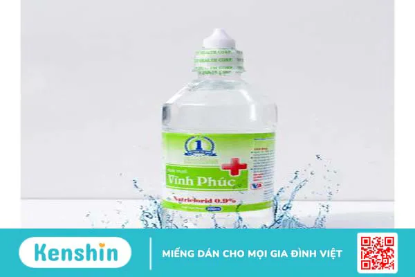 Những công dụng của nước muối sinh lý 1