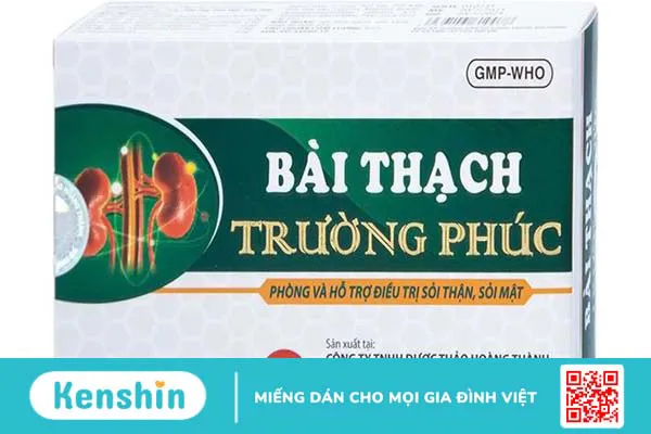 Thuốc Bài Thạch Trường Phúc giúp phòng và hỗ trợ điều trị sỏi thận, sỏi mật với sự kết hợp của kim tiền thảo