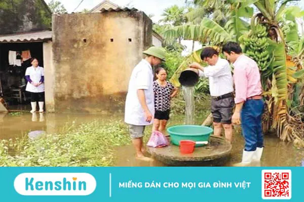 Cẩn thận với một số bệnh thường mắc sau khi lũ lụt 2