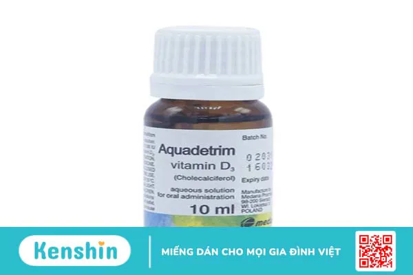 Uống Aquadetrim D3 gây biếng ăn cho trẻ không? Cách sử dụng Aquadetrim D3 an toàn 1