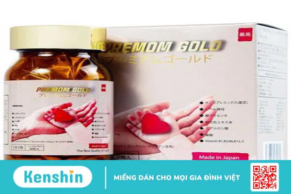 Viên Uống Premom Gold Jpanwell Bổ Sung Dưỡng Chất & Vitamin Cần Thiết Cho Thai Kỳ Khỏe Mạnh 1